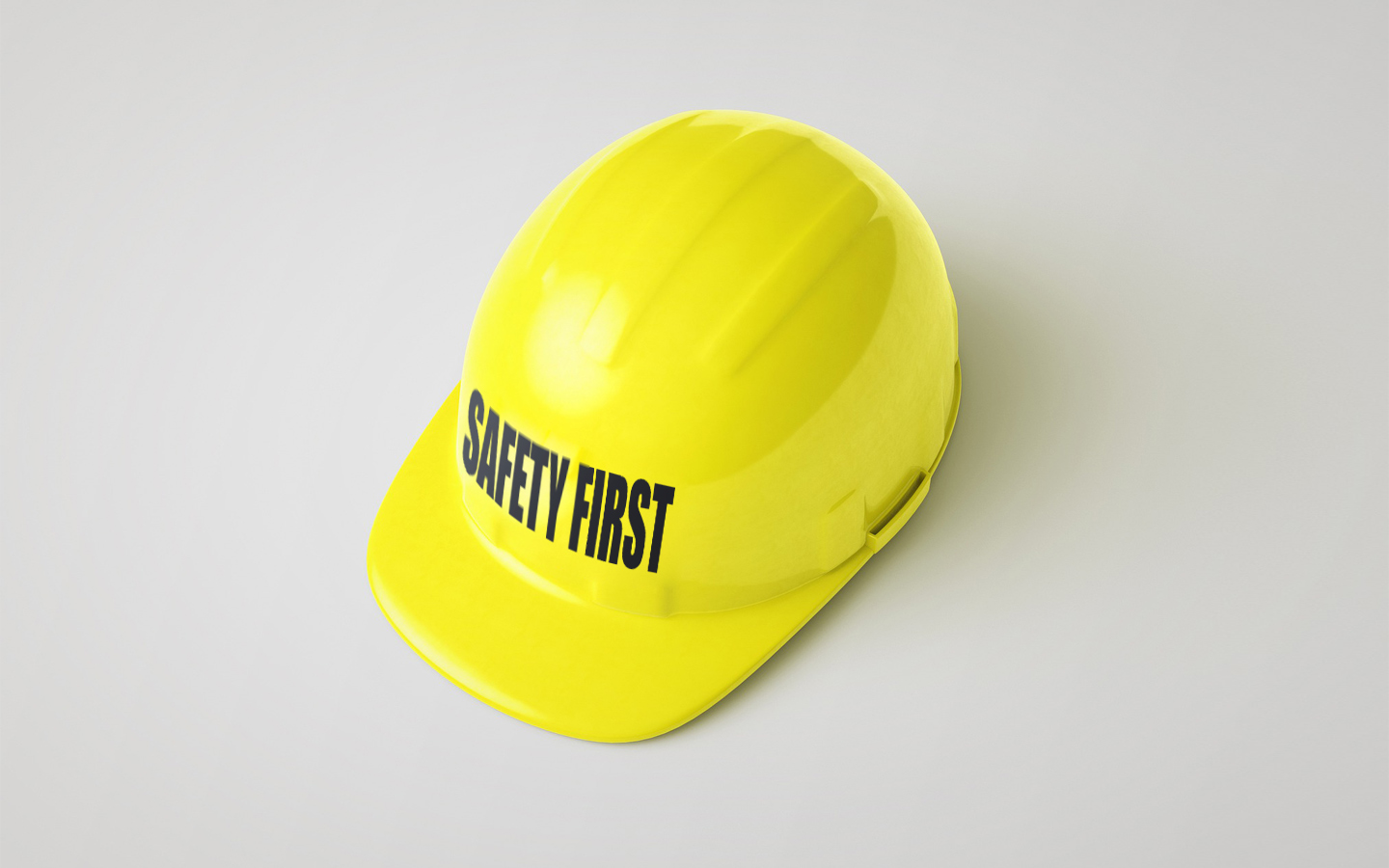 yellow safety hat