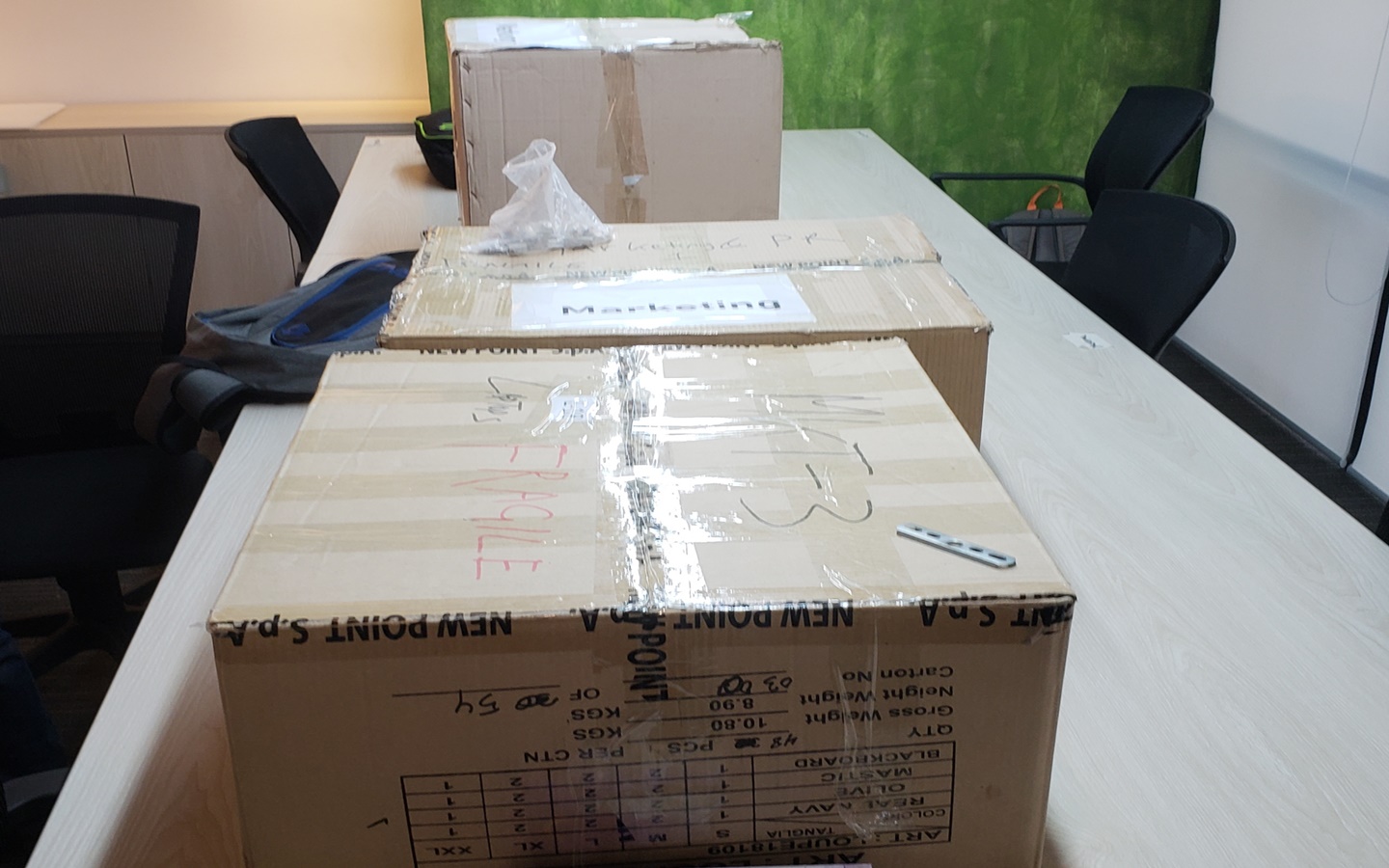 Labeling boxes shouldn't be taken lightly when moving to new office