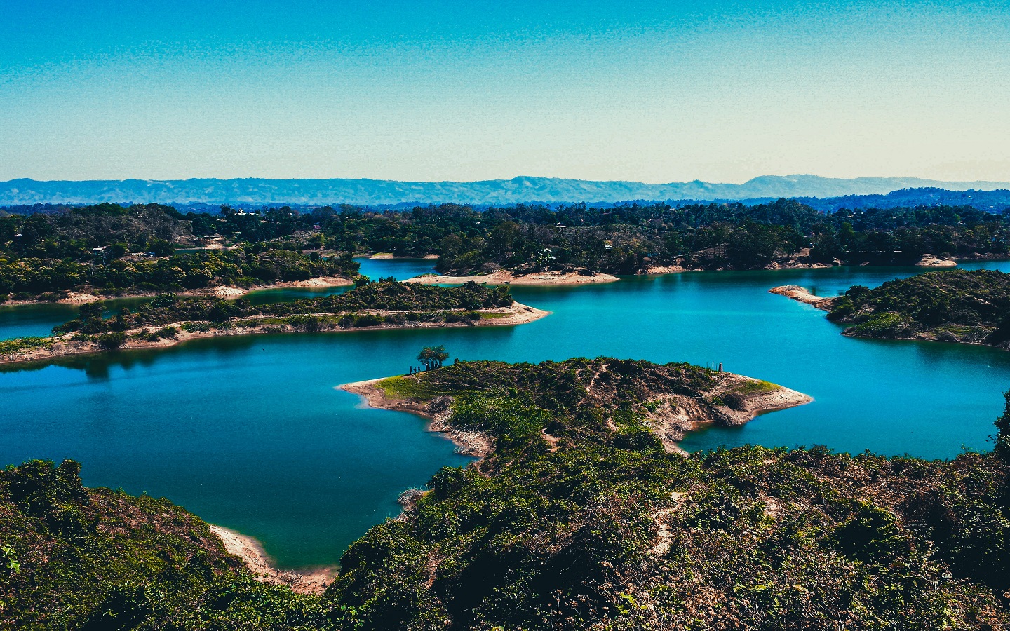 A land in Hakaluki Haor