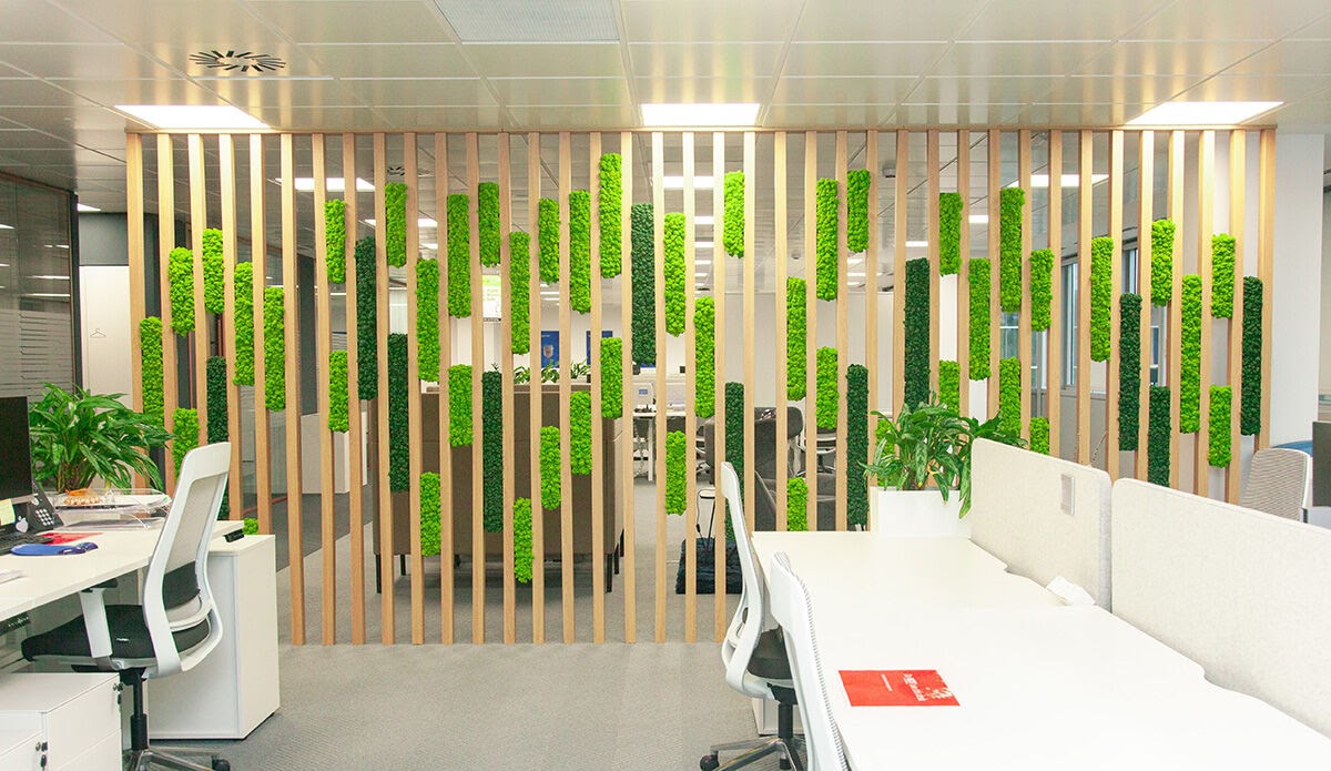 biophilic wall