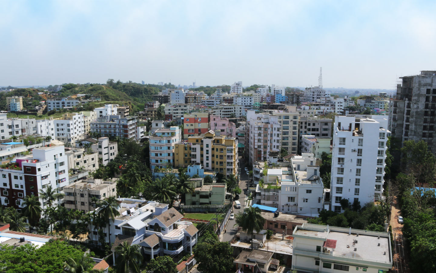 ঢাকা শহর ল্যান্ডস্কেপ