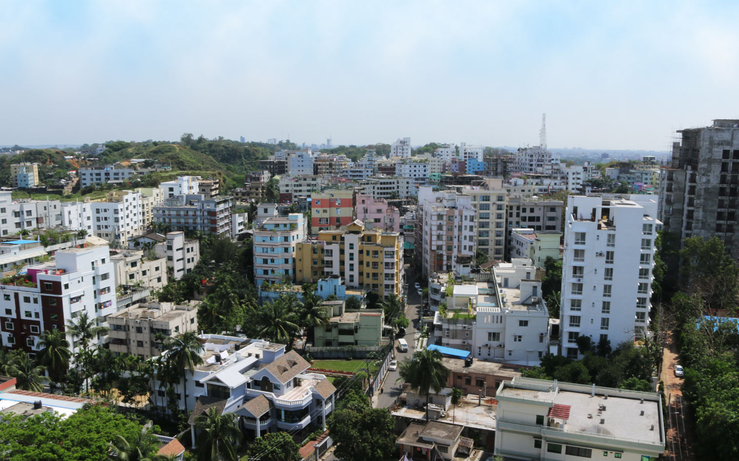 ঢাকা শহর ল্যান্ডস্কেপ 