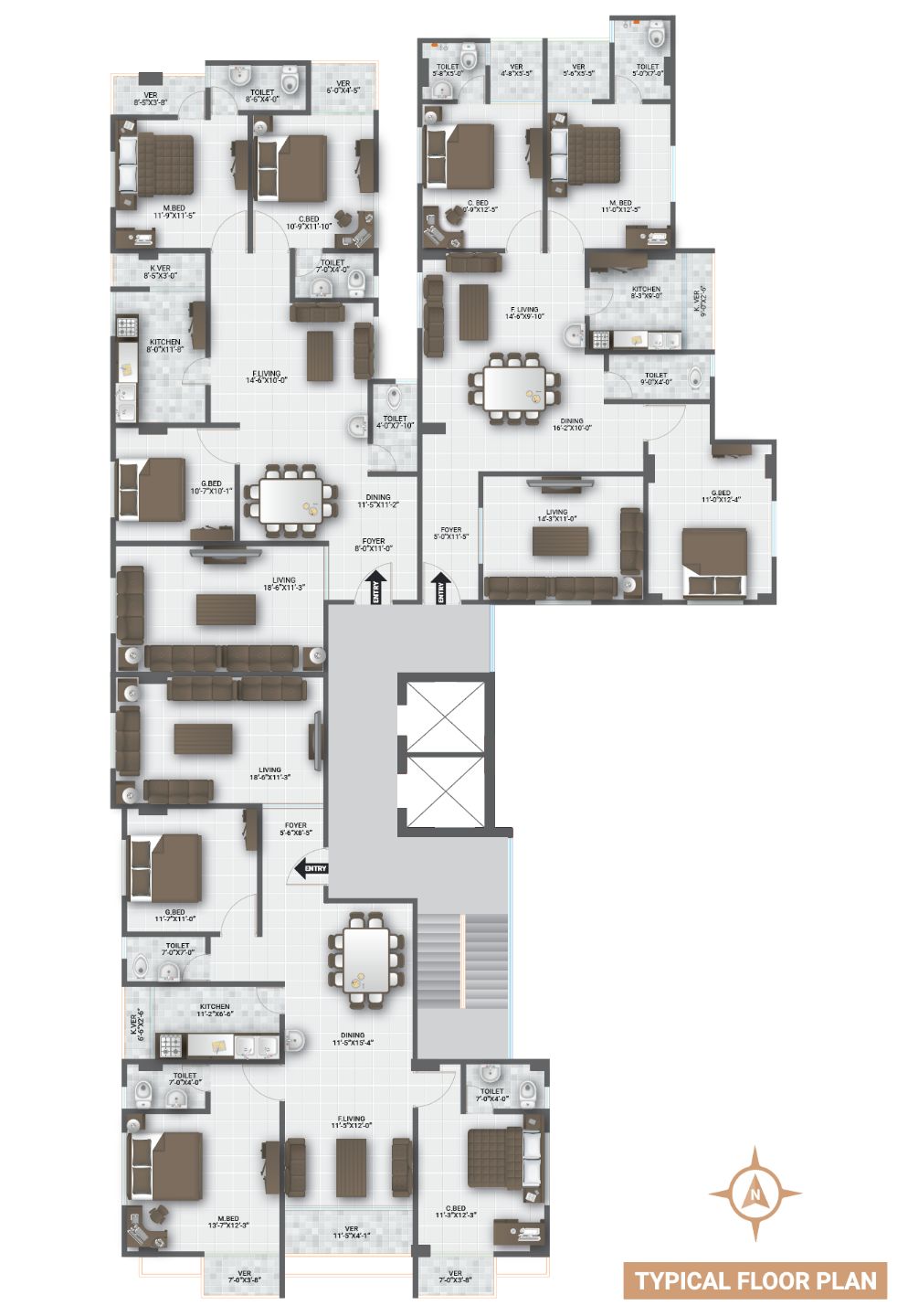 Jeddah Ibne Amin Palace basic floor plan