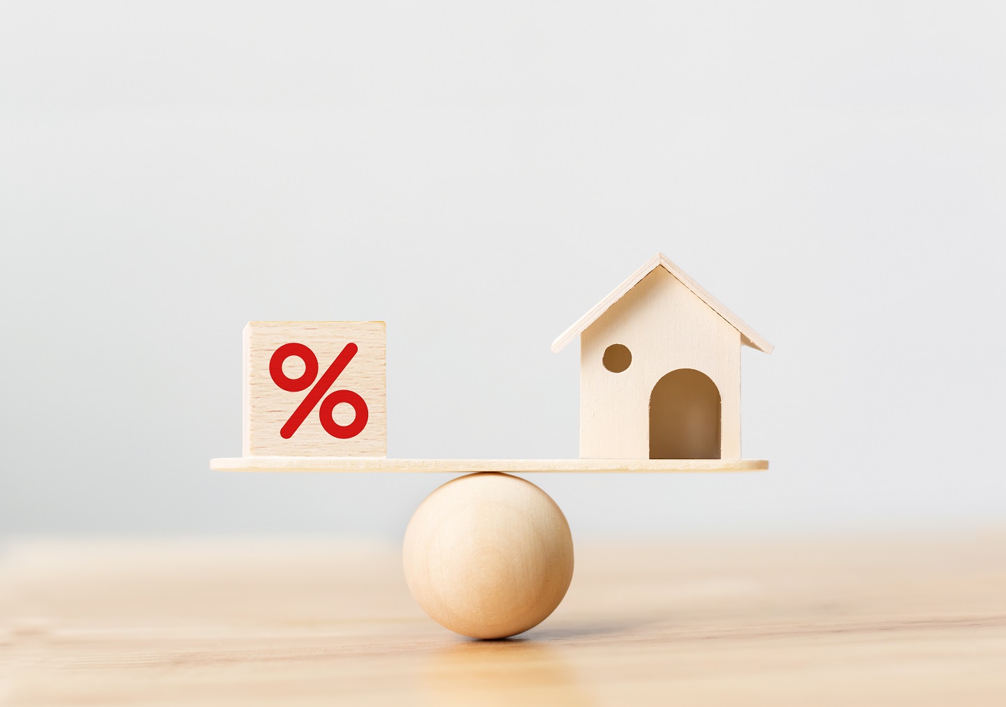 Interest,Rate,Financial,And,Mortgage,Rates,Concept.,Wooden,Home,And