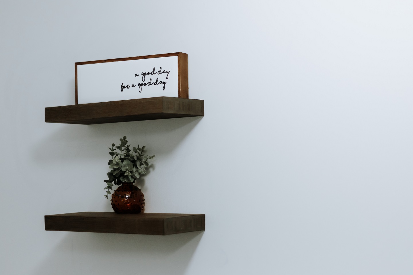 floating shelves