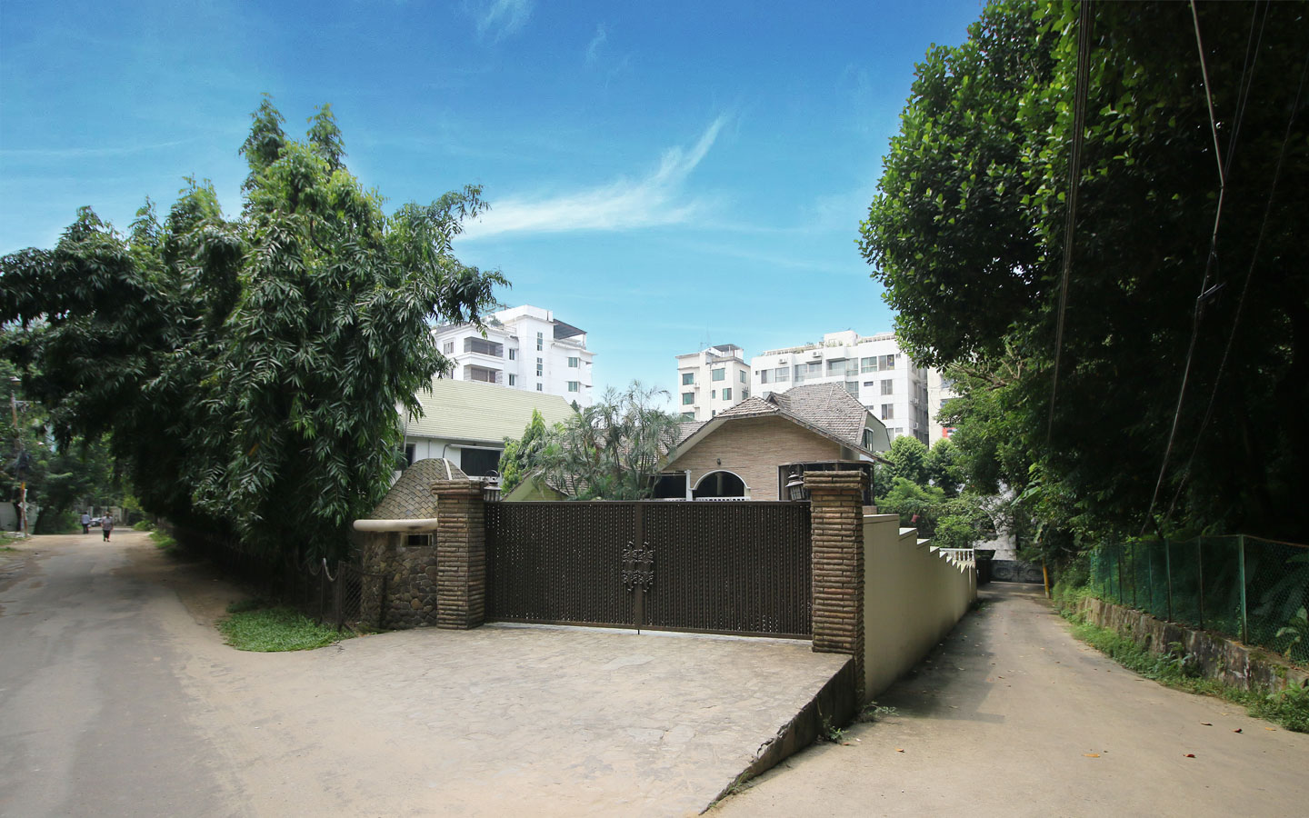 front gate of a house