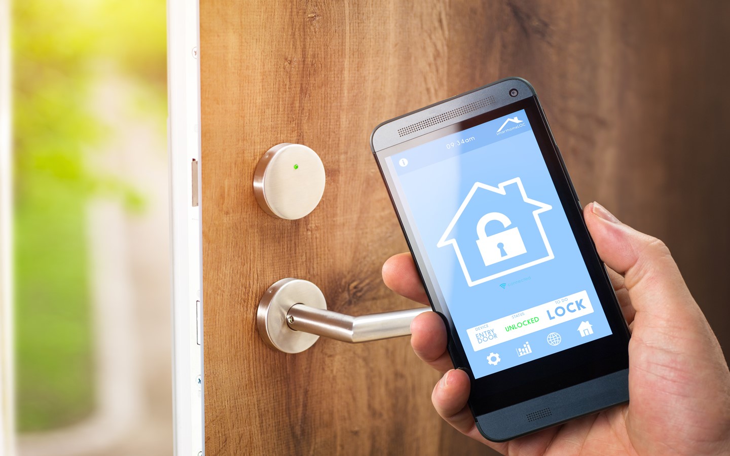 Intelligent locks are one of the newer home security gadgets