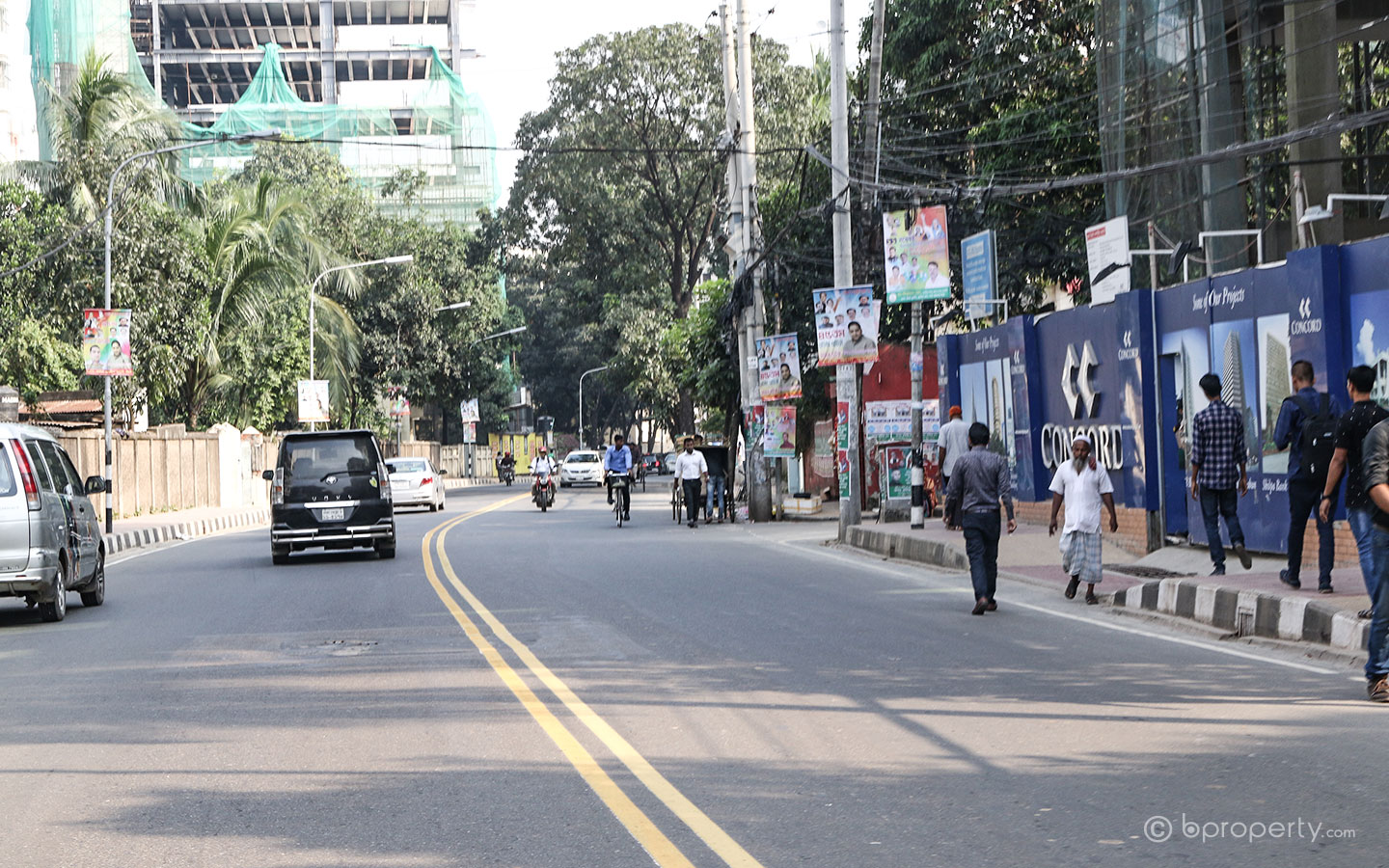 Well maintained roads are one of the biggest advantages of living in banani