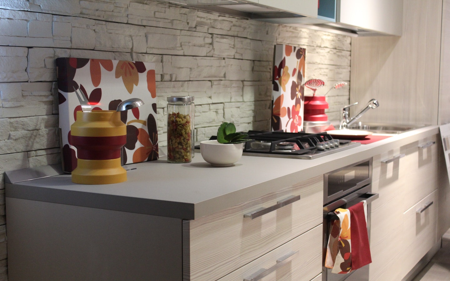 spacious kitchen