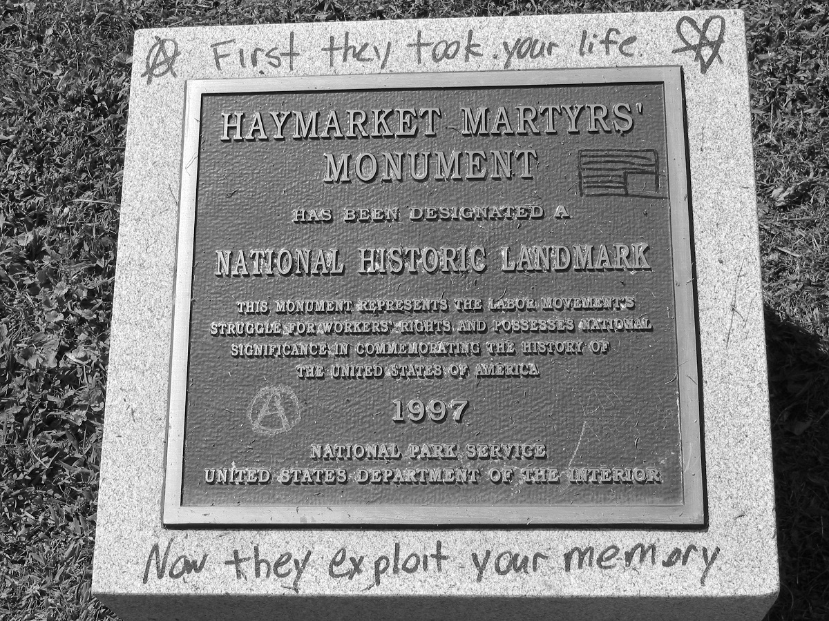 Haymarket martyrs monument