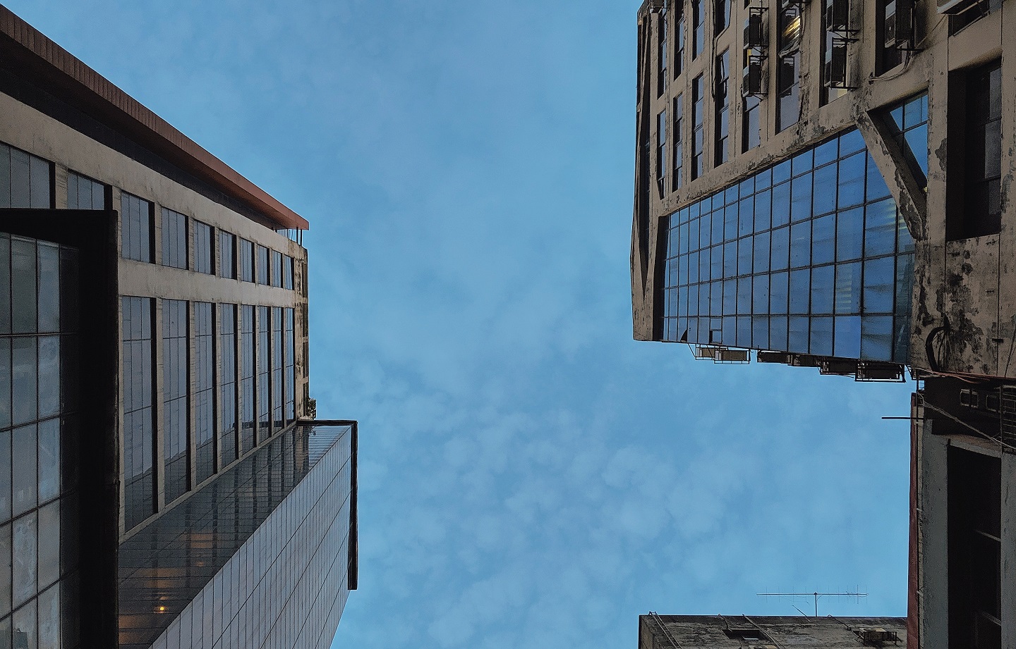 High rise buildings in Dhaka