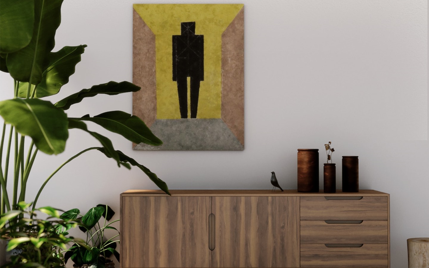 Hanging artworks is one of the most important interior decor tips.