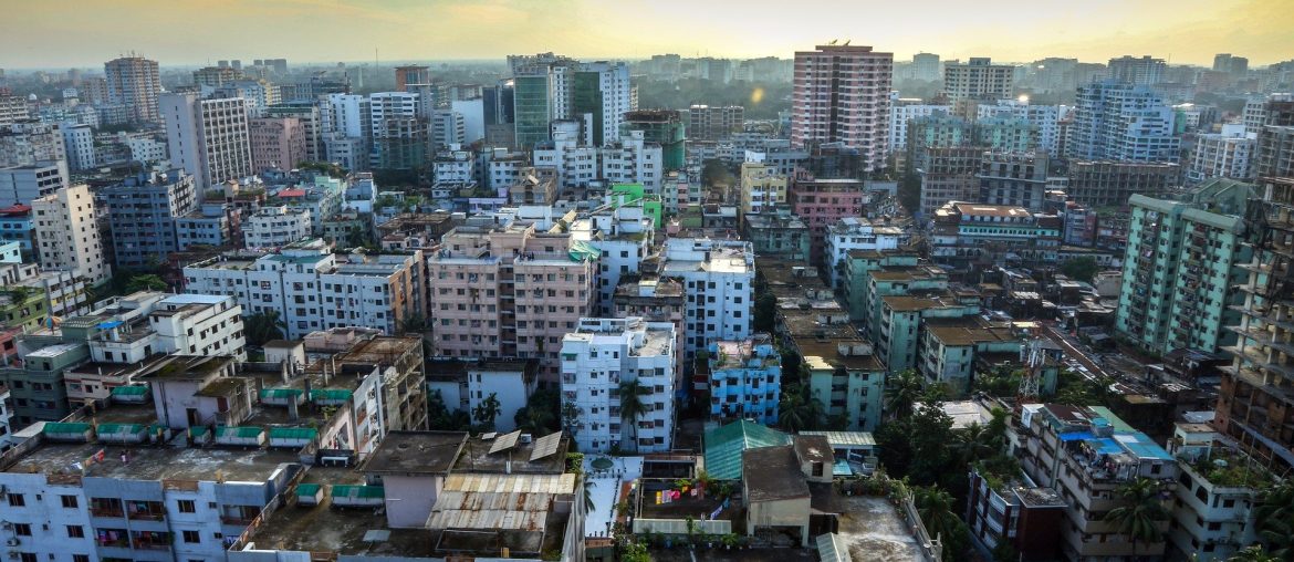 Aerial view of banani