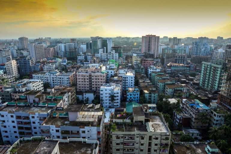 Aerial view of banani