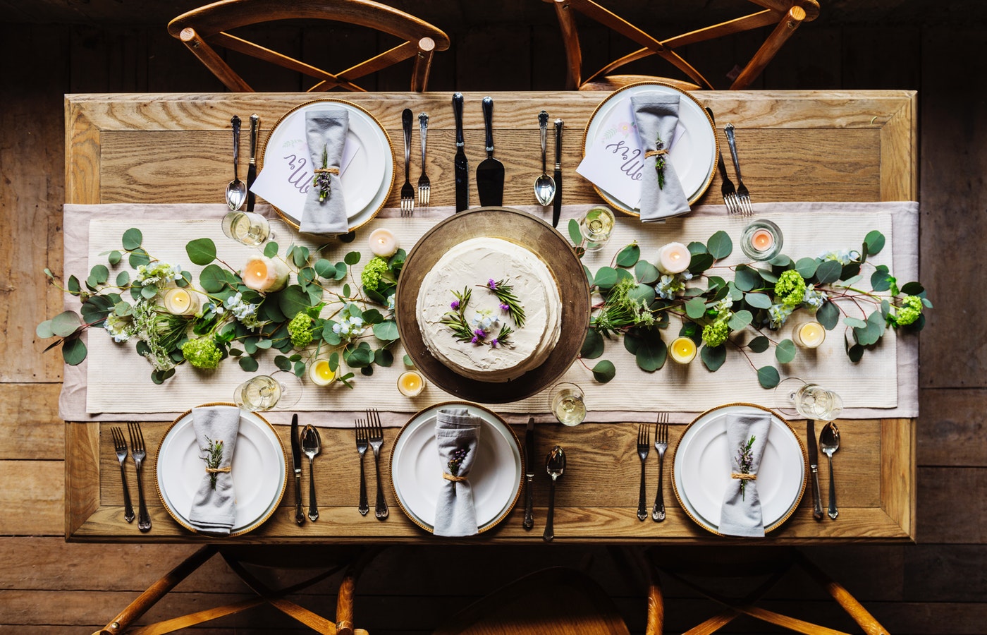 Tables with Cutlery