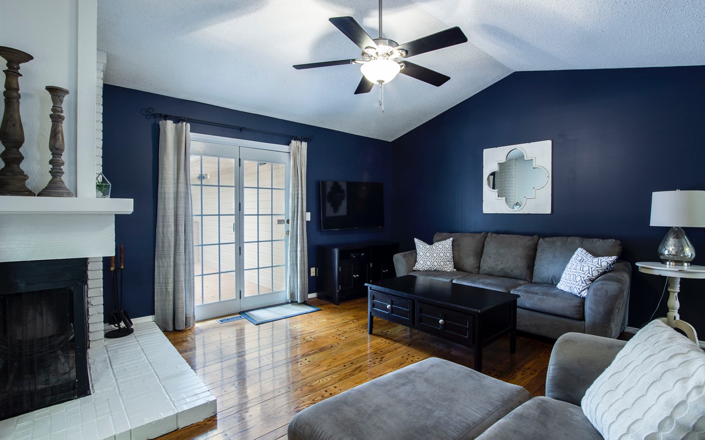 Modify your home today by making your ceiling the focal point of a room.