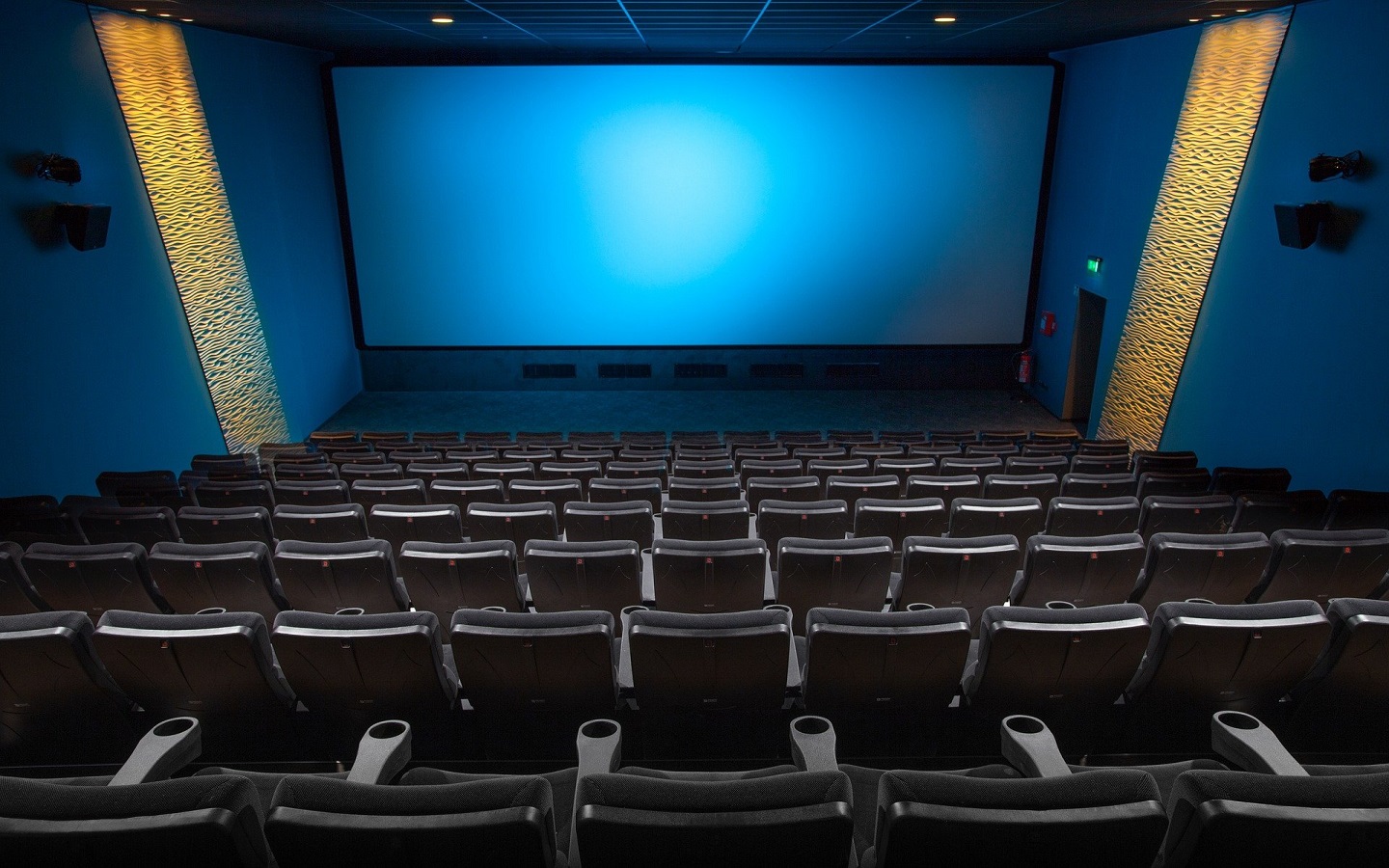 Modern cinema hall