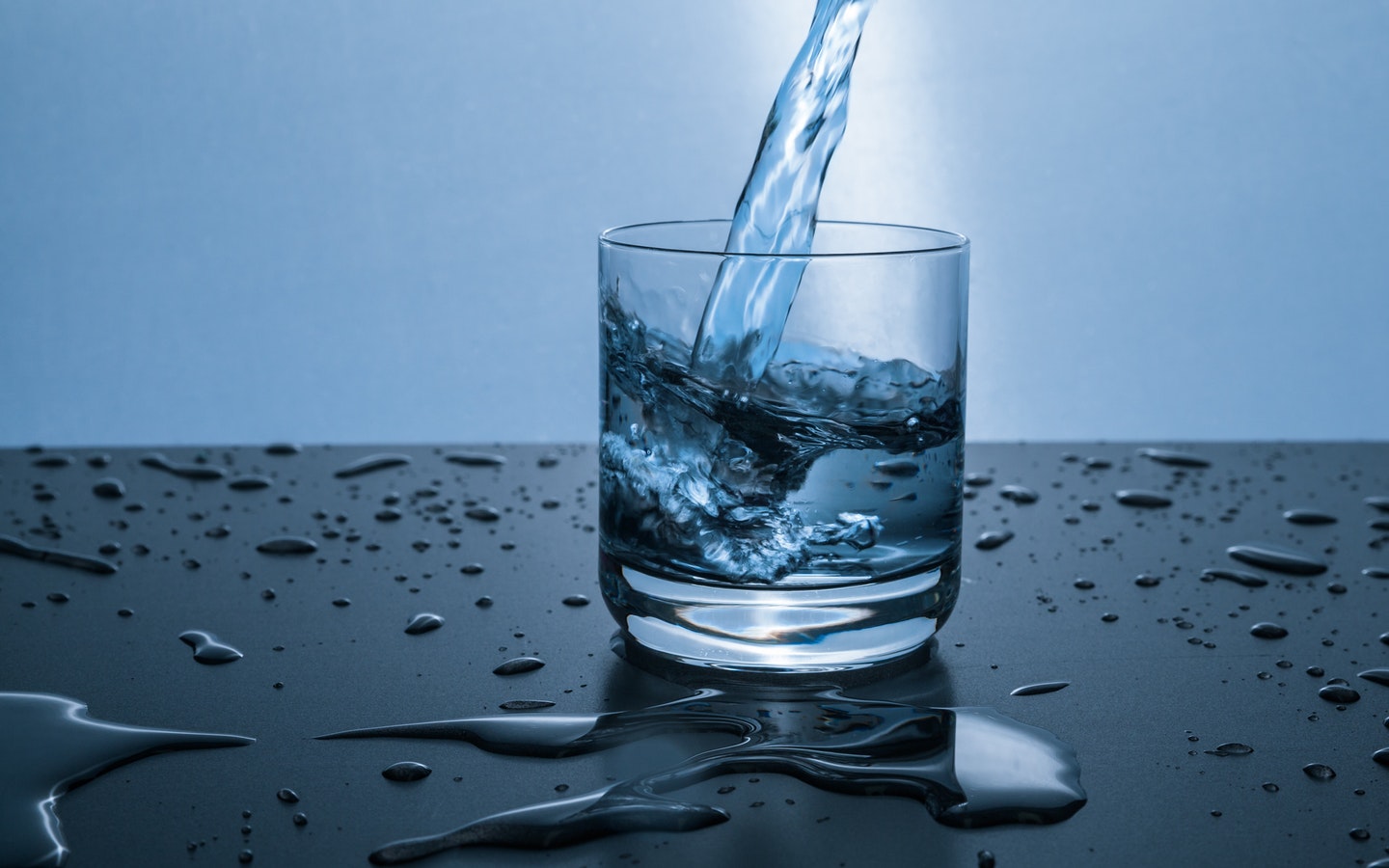 Glass of water