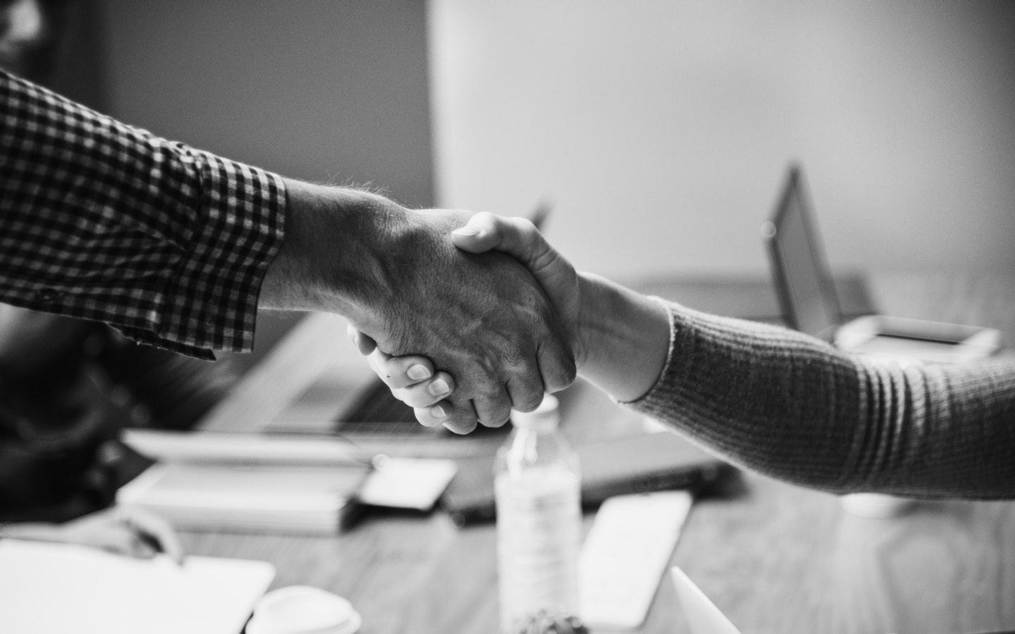 shaking hands