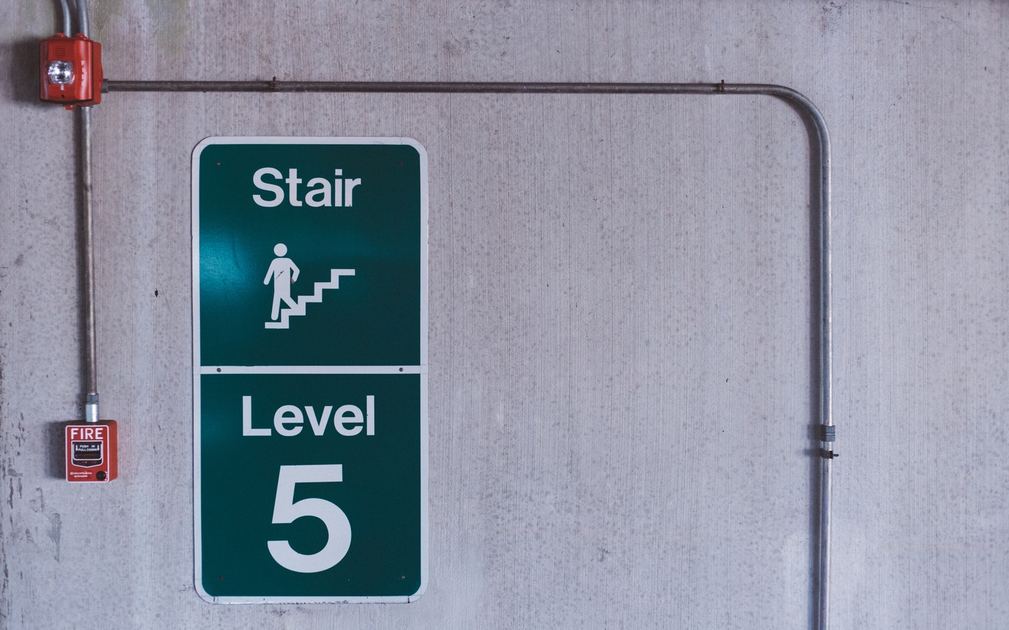 stair case in condominium flats