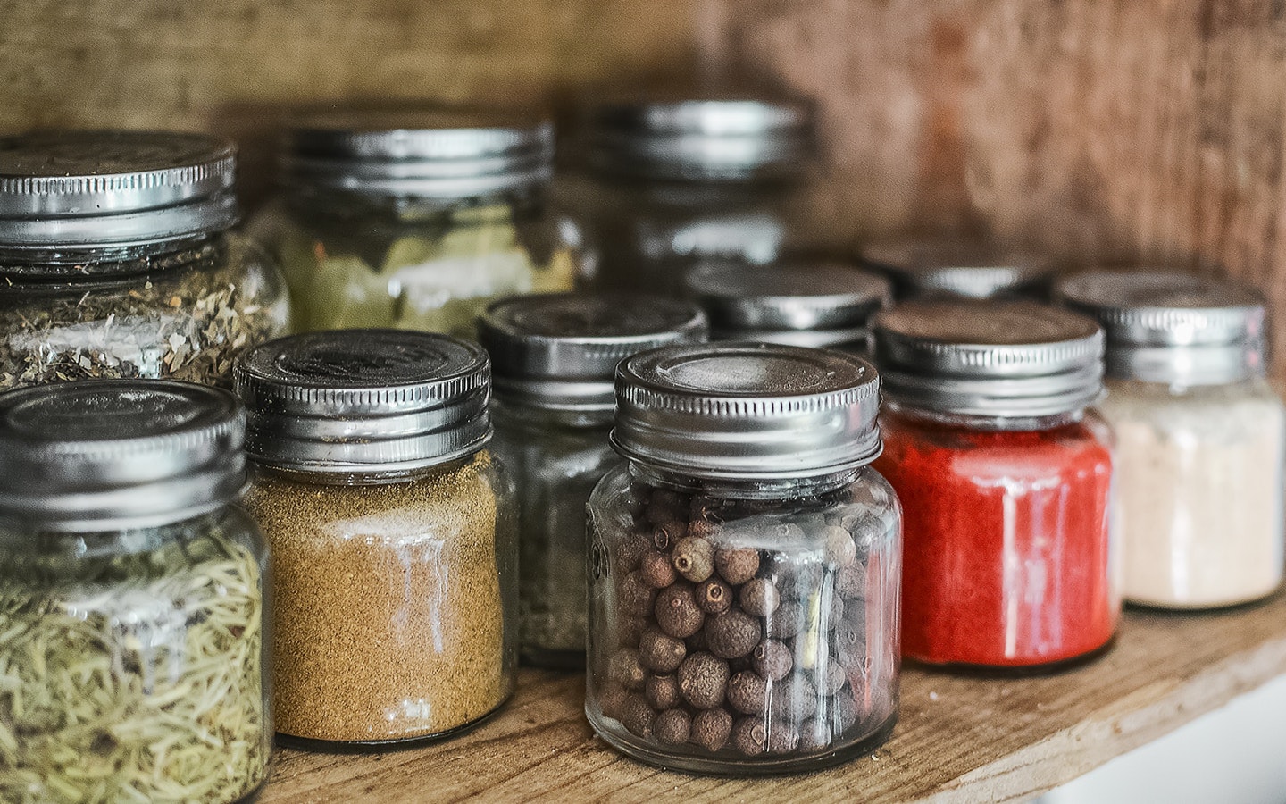one of the most used kitchen space saving hacks is using the storage jars