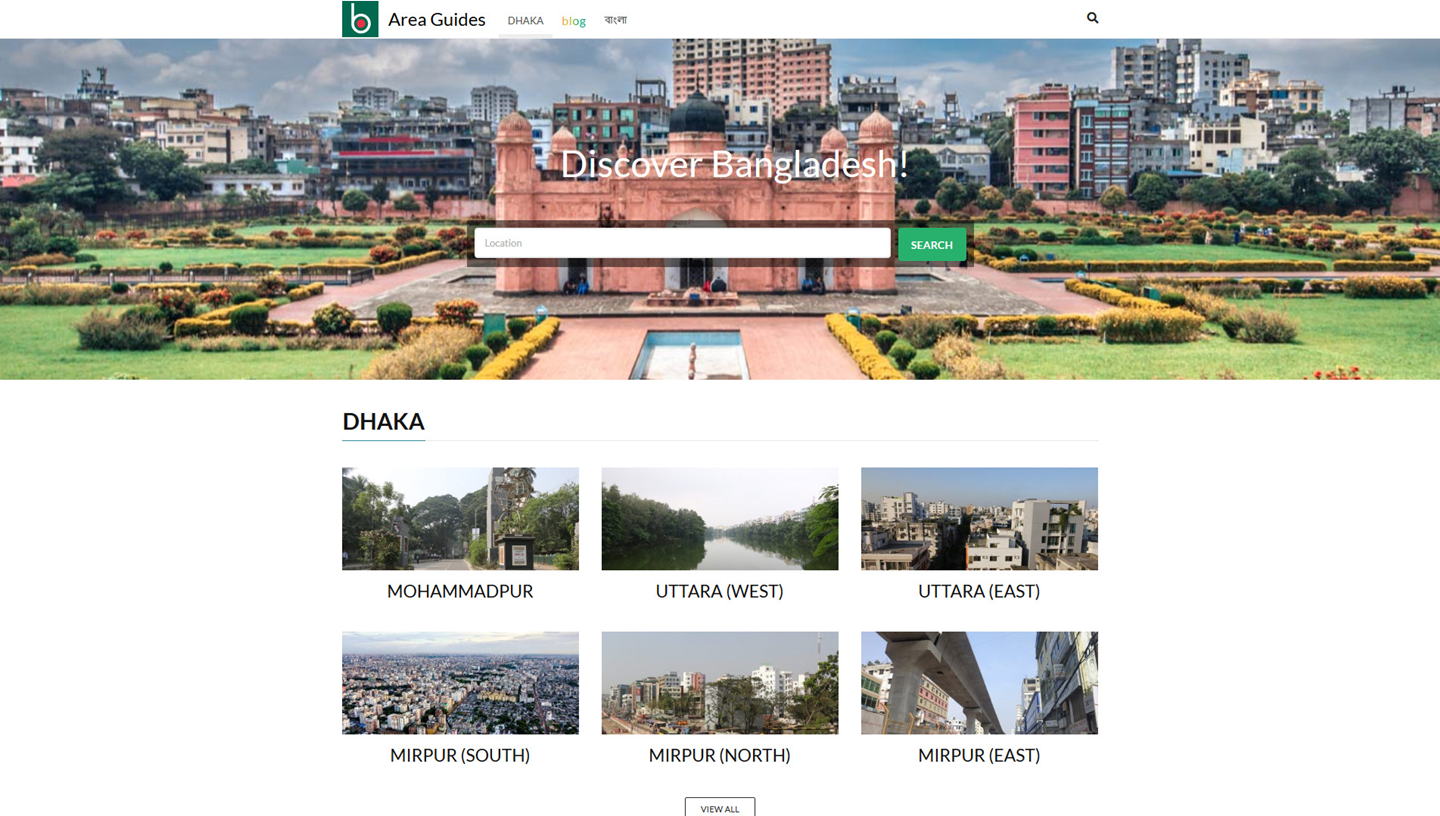 The cover page of Bproperty area guides