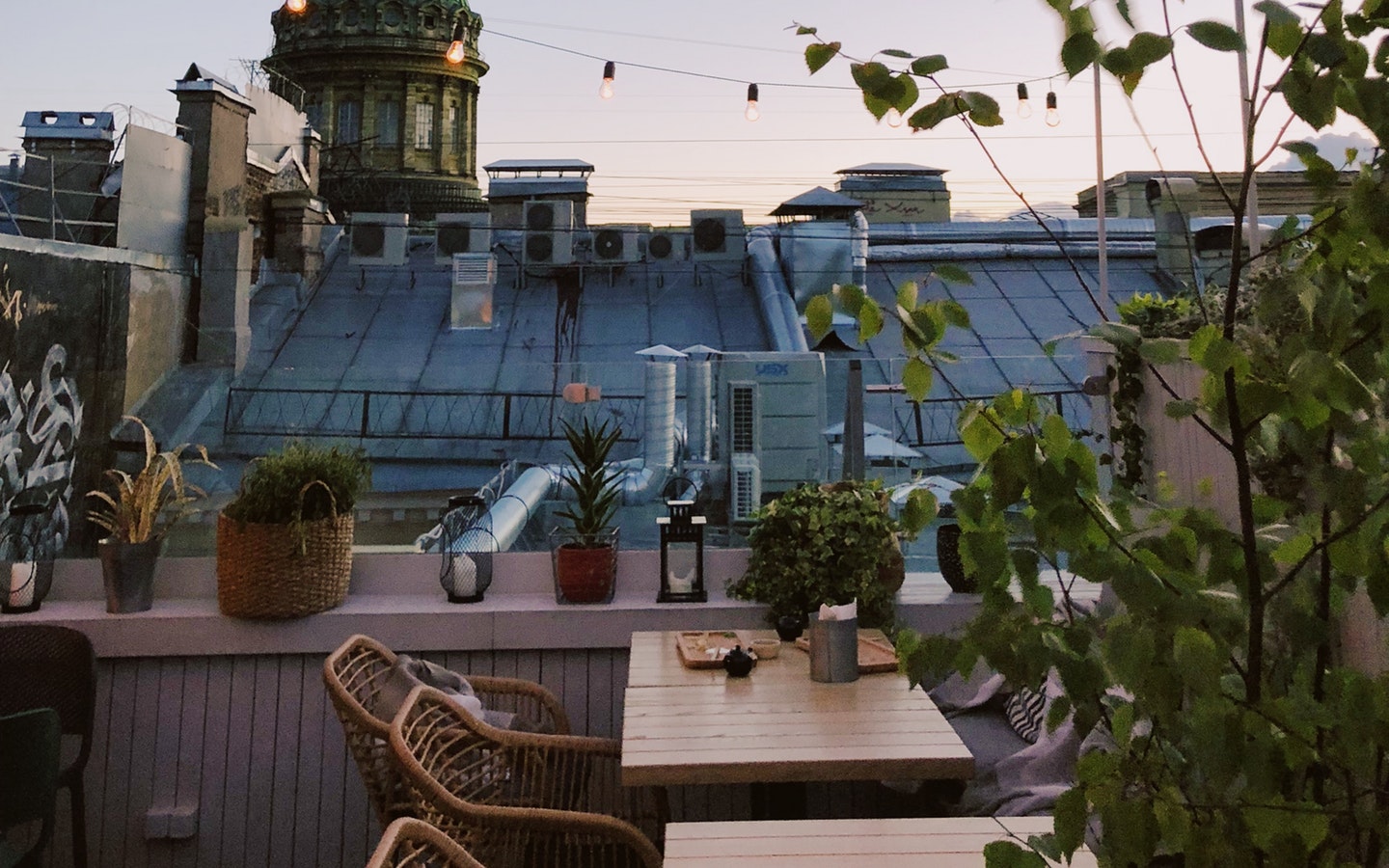 beautiful rooftop