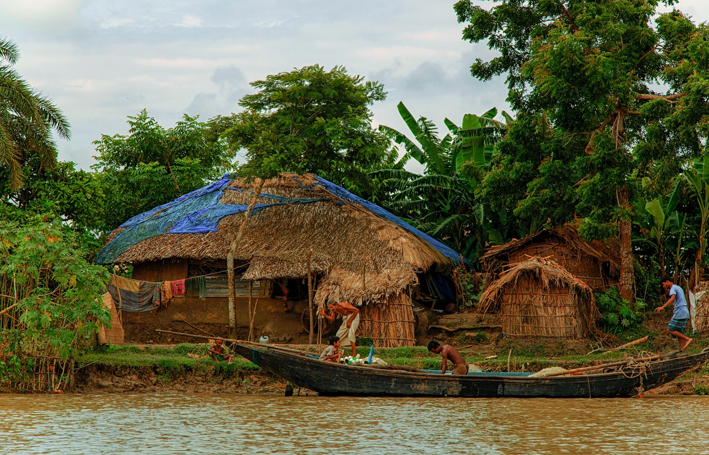 গোল পাতার ঘর